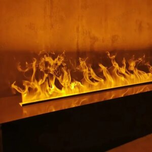 Multi Color 3D Atomized Fireplace Home Fireplace Decoration Electronic Steam Humidifier Simulation Flame Embedded Fireplace