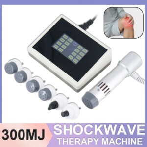 Physiotherapy Shockwave Therapy Machine Easy Operation 300MJ Shock Wave Instrument Health Care Pain Relief Professional Device