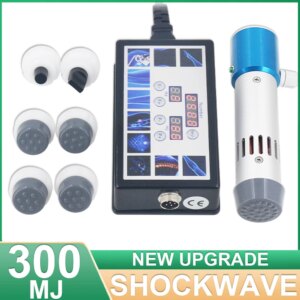 2025 New Shockwave Therapy Machine 300MJ Physiotherapy Instrument Erectile Dysfunction Pain Relief Muscle Massage Health Care