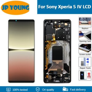 6.1″ AMOLED For Sony Xperia 5 IV LCD Display Touch Screen Digitizer Assembly For Sony X5 iv XQCQ62B-GC XQCQ62G.GC LCD Replace