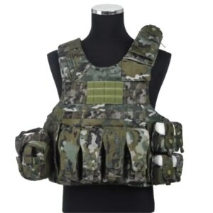 Camouflage Vest Suit Outdoor Multi-Function