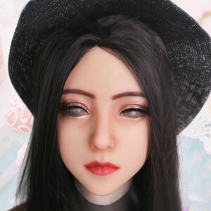 EYUNG silicone mask female Ful Head Aliva female face mask with light makeup for crossdresser Masquerade