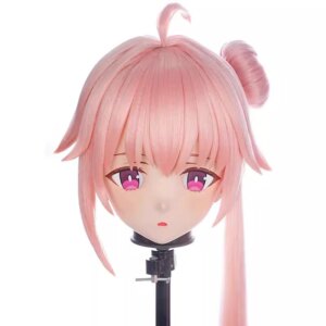 Handmade Customize Full Headband Lock Masks Doll Cartoon Character Cosplay Kigurumi Masks Resin Japanese Anime Kigurumi Masks