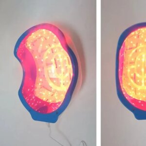 650nm 80-LED Helmet Restores Thinning Hair Naturally No More Bald Spots Brings Back Your Hair Pride