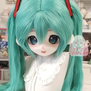 Yis cosplay Custom Furry head Kigurumi OC Head Cosplay Kemono Fursuit Handmade Headsets Beast Customized Fursuit Kemono Head