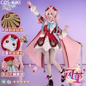 COS-KiKi Honkai: Star Rail Hyacinthia Game Suit Gorgeous Lolita Dress Uniform Cosplay Costume Halloween Party Outfit Women