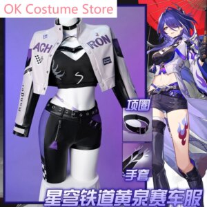 Honkai: Star Rail Acheron Locomotive Suits Women Cosplay Costume Cos Game Anime Party Uniform Hallowen Play Role Clothes