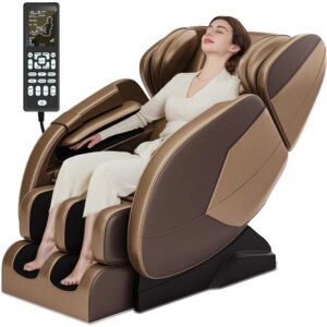 2024 Massage Chair Full Body, Calf and Waist Heating Massage Chair Recliner, 6 Auto with Manual Modes