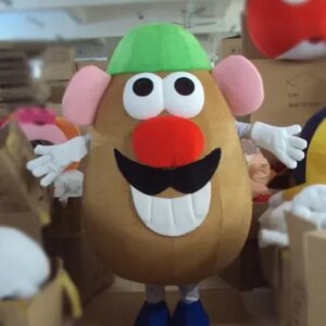Cosplay Mr. Potato Head Cartoon character costume Mascot Advertis Fancy Dress birthday Party Animal carnival Celebration props