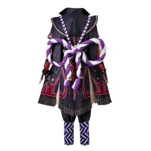 2025 Dampak Combat Costume Game Set New Arataki Itto Kostum Cosplay Permain Genshin Anime Halloween Carnival Party fdfs3