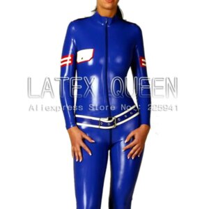 sheathy latex  costume with blet