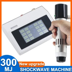 300MJ Shockwave Therapy Machine ED Treatment Tennis Elbow Physiotherapy Shock Wave Body Massager Home Use Pain Relief