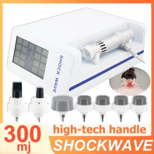 300MJ Physiotherapy Shockwave Therapy Machine For ED Treatment Effectively Relieve Limb Muscle Pain Shock Wave Massager Home Use