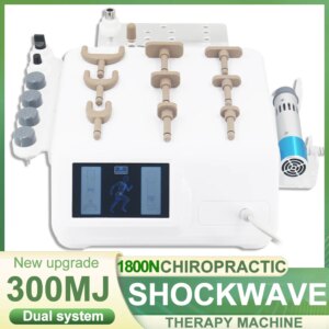 300mj Shockwave Therapy Machine With 17 Heads Pain Relief ED Treatment Relax Physiotherapy New Shock Wave Equipment Body Massage