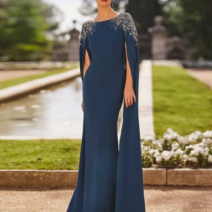 Customized Luxury Split Long Sleeve Mother of the Bride Dresses Crystal Beaded Wedding Banquet Dresses 2025