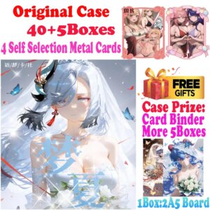 2025 Lastest A5 Size Dream Summer Waifu Collection Card Board Palying Trading CP Ayaka Ganyu Furina Keqing Artboard