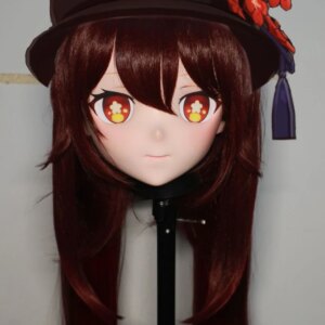 (NFD04)Customize Full Head Quality Handmade Female/Girl Resin Cute Japanese Animego Cartoon Character Kig Cosplay Kigurumi Mask
