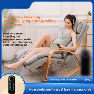 Newly Upgraded Multifunctional Massage Chair For Home Office Heated And Vibrating Full Body Massage Lounge Chair With Rollers