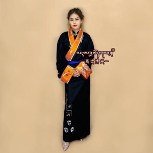 New Women’s Tibetan Costumes Robe Clothing Embroidered Couple Summer Embroidery Top-Selling Product Fashion Tibet