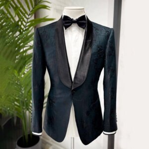Mens Suit Texture Blazer Customized One Piece Slim Fit Groom Tuxedos Fashion Wedding Formal Occasions Tailor-Made Wear Jacket