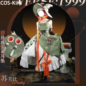 COS-KiKi Reverse:1999 Sotheby Game Suit Cosplay Costume Gorgeous Elegant Dress Halloween Carnival Party Role Play Outfit