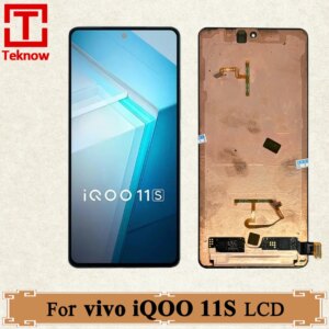 6.78″ Original AMOLED For vivo iQOO 11S LCD Dislplay V2304A Touch Screen Digitizer Assembly Repalce For vivo iQOO 11 S LCD