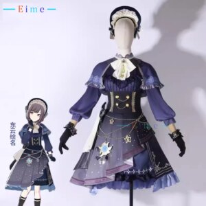 Game Project Sekai Shinonome Ena Cosplay Costume Cute Lolita Dress Party Suit Maid Clothing Halloween Uniforms Custom Made