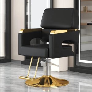 WDY New Adjustable Barbershop Furniture Salon Chair Reclining Hairdressing Styling Chair Barber Shop Chair
