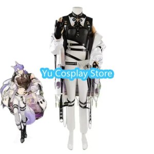 Yu-Cosplay Kuya Cosplay Costumes Game Nu Carnival Cosplay Suit Party Clothing Coat Top Pants Halloween Carnival Uniforms Custom