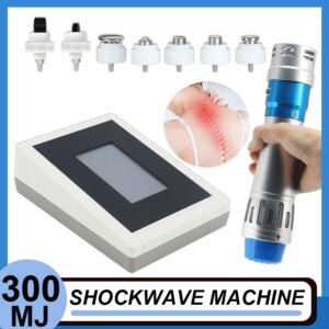Shockwave Therapy MachineRelieve Knee Joint Pain Treat Arthritis Tendonitis Home Use 300MJ Physiotherapy Shock Wave Equipment