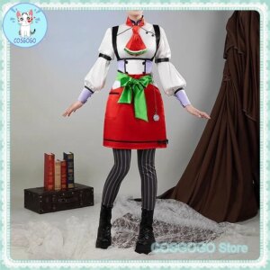 COSGOGO [Customized] Vtuber Suzuna Nanase Speciale Cosplay Costume Women Dress Cos Game Anime Party Uniform Hallowen Clothes Clo