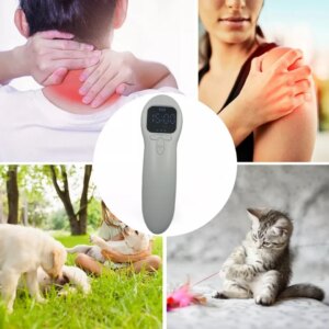 Home Use Physiotherapy Equipment 650nm 808nm Portable Handheld Cold Laser Therapy Device Type-c Charging Port