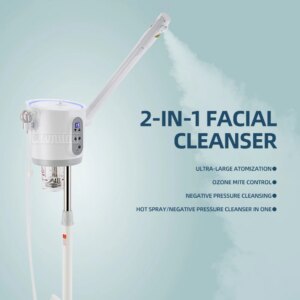 2 in 1 Facial and Vacuum Steamer for Face Care Machine in Face
