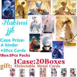 New Wholesale Hakimi JJK Jujutsu Kaisen Boards JJK Booster Box Gojo Satoru Sukuna Hobby Gifts And Kids Toys