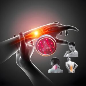 650nm+808nm Red Light Cold Laser Therapy Machine For Physiotherapy Equipment Joint Muscle Pain Relief Body Relaxation Machine
