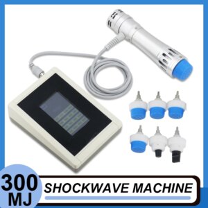 Home Use Shockwave Therapy Machine For Relaxation Body Shoulder Back Pain Relief ED Treatments 300MJ Shock Wave Instrument