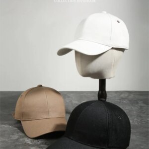 Elegant fashion waterproof baseball cap men and women to modify the face shape three-dimensional tailoring