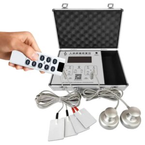 DDS Bioelectric Therapy Low Frequency Pulse DDS Bio Therapy Massager for Meridian Relax Relieve Pain Remote Control Operate
