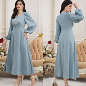 Customized Jersey Sequined Pleat Christmas Straight V-Neck Bespoke Occasion Gown Midi Dresses
