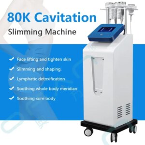 Professiona 5D Sculpting 80k Vacuum Cavitation Machine 6 in 1 Body Contouring  Weight loss Anti Cellulite