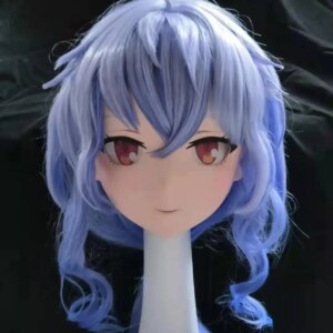 (KC009)High Quality Handmade Female/Girl Resin Full/ Half Head Cosplay Japanese Anime Role Play Kigurumi Mask
