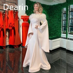 Customized Evening Dress Prom Gown Party Occasion Formal YPMWZX Scoop Neckline A-line Floor Length Skirts Bespoke