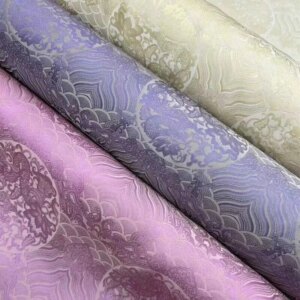 JS Jacquard Satin Fabric 24momme Chinese Style Dress Cheongsam Silkworm