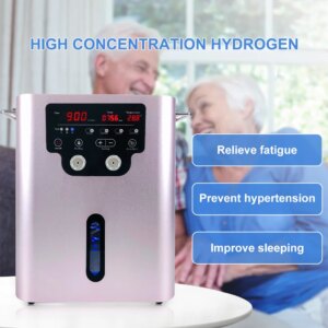Home Use Hydrogen Generator for Family Wellness Anti Aging Hydrogen Device for Beauty and Vitality Hydrogen Inhalation Machine