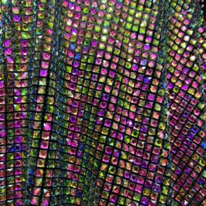 African Stones Heavy Lace Fabric 2024 High Quality Lace Material French Nigerian Lace Fabrics For Wedding Sewing HS