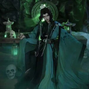 TGCF Heaven Official’s Blessing Xiao Jing Wang Qing Gui Qi Rong Qing Deng Costume Men Ancient Cosplay Costume Han Fu Halloween