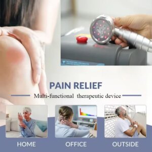 Home use trigeminal nerve treatment with laser apparatus for physical therapy and rehabilitation