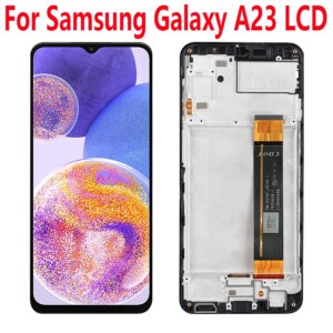 6.6”Original For Samsung Galaxy A23 LCD Display Screen Touch Panel Digitizer Replacement Parts For Samsung Galaxy A23 A235 LCD
