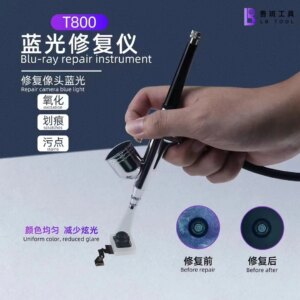 LB T800 Camera Blue Light Recovery Device For Mobile Phone Rear Camera Blue Lens Oxidation/Scratches/Stains Repair Tool