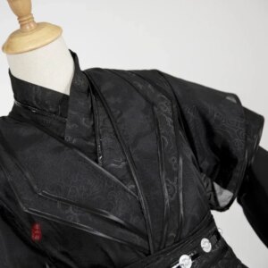 Tian Guan Ci Fu He Xuan Gu Yun Cosplay Costume Anime Black Chinese Hanfu Halloween Carnival Cosplay Party Men dress